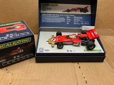 Scalextric Slot Car C3657 Lotus 72 Tony Trimmer #8 Brands Hatch 1971 New in box