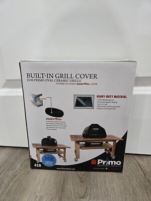 Primo Grill Cover for Built-In Applications, Oval