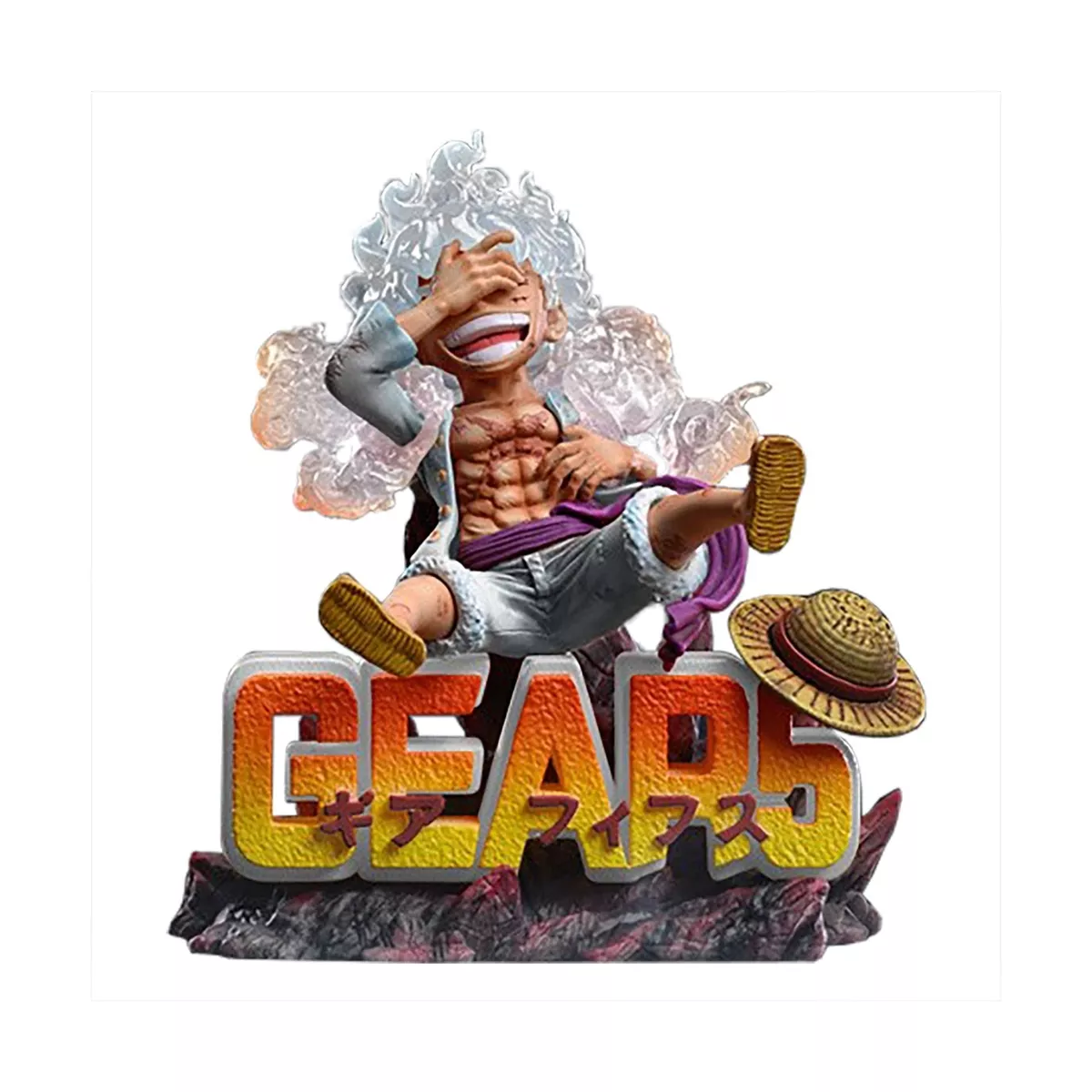 States Of Luffy Gear 5 Action Figure Doll Toys