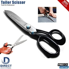 Heavy Duty Tailor Upholstery Scissors Sewing Shears Dressmaking Carpet German Gr