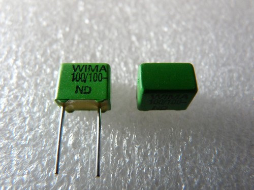 10 Wima FKP2 100pF 100V 5% Capacitors | eBay