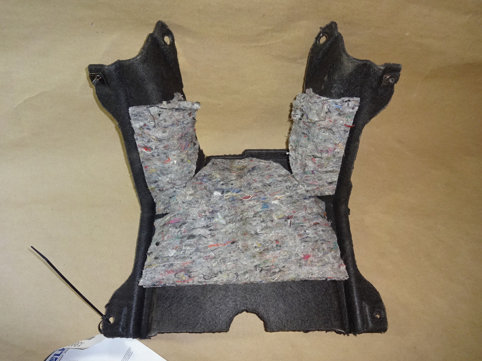 Ferrari 430 - Rear Side Tunnel Central Carpet Trim Black 68603600