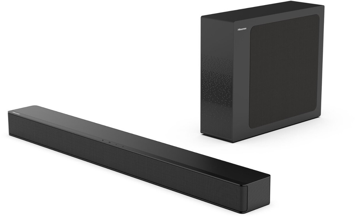 Hisense HS2100 2.1 Ch 240W Sound Bar with Wireless Subwoofer 6 EQ