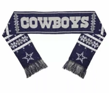 Dallas Cowboys NFL Football Light 'Em Up LED 64" Scarf w/ Blinking Lights