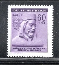 GERMANY BOHEMIA & MORAVIA STAMP WWII CECHY & MORAVIA STAMP MNH LOT 1363U