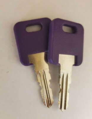  1 Pair (2 keys) Global Link Precut Keys G366 RV Trailer Camper Keys