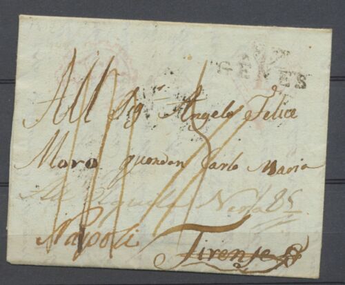 1812 Lettre Département Conquis DEB.112/FLORENCE + 18 JUIN RARE P2771 - Foto 1 di 2