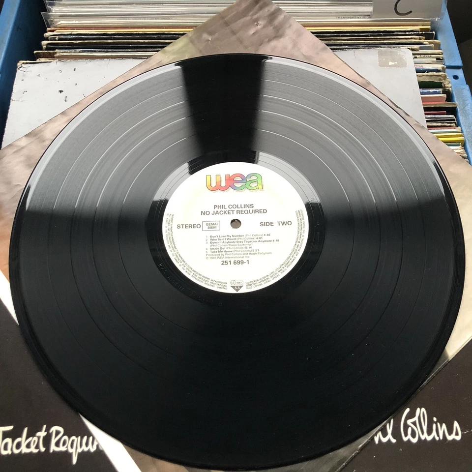 LP Vinyl - Phil Collins - No Jacket Required - Ois - WEA Rec. - 1985 - - Bild 4 von 4