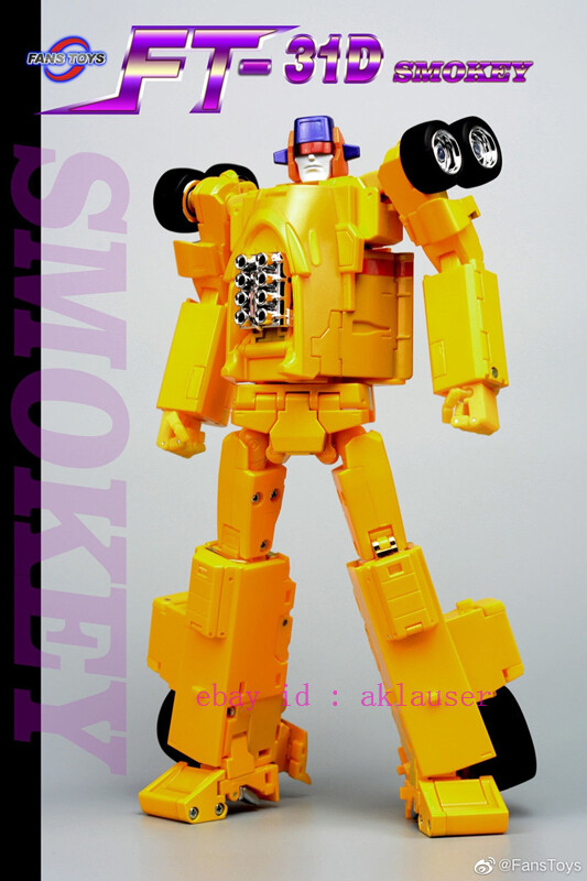 FANS TOYS FT-31D SMOKEY トランスフォーマー 非正規 Perfect new Fans toys Ft-31d Smokey Ft31d Dragstrip Action Figure