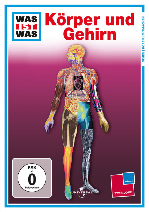 Was ist Was - Körper und Gehirn  - DVD - OVP - NEU