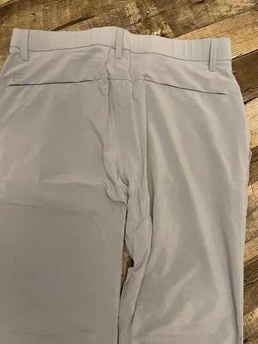 Fabletics The Only Pant Stone Blue 4-Way Stretch Water Resist Small 32/28 - Picture 2 of 7