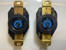 Turnlok Twist-lock Outlets/Receptacles L6-20R (20-Amp) (SET-OF-2) 2P 3W 250-Volt