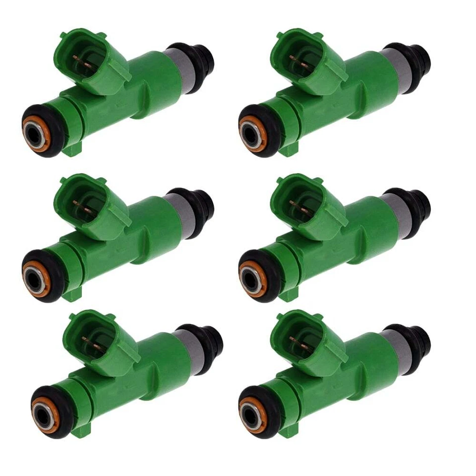 6X Fuel Injectors 16600-JK20A For Nissan Altima 2007-2018 Q50 Q70 2014-2018 3.5L - Imagem 4 de 4