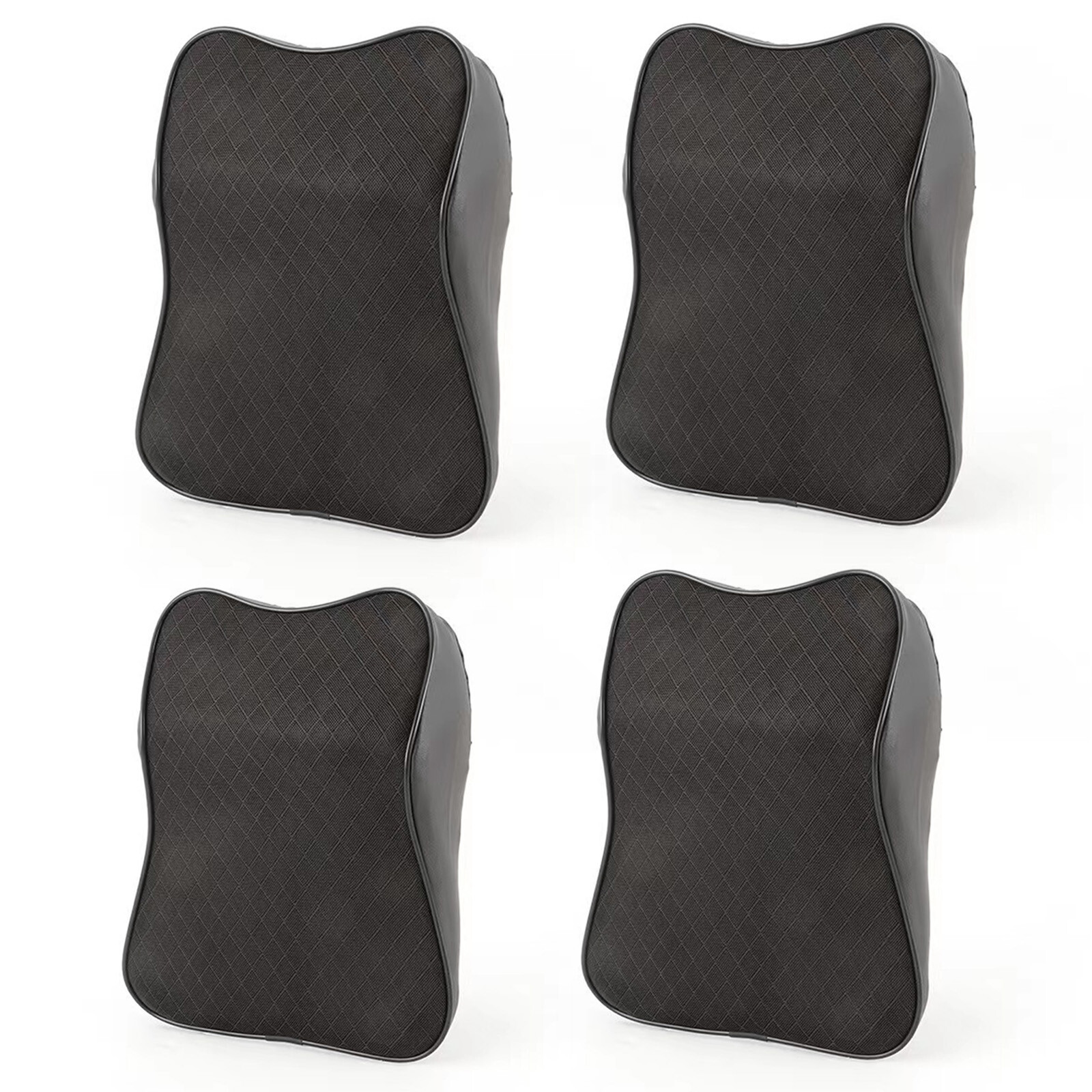 1/2/3/4/5x Car Seat Headrest Pad Memory Foam Pillow Mat Head Neck Rest
