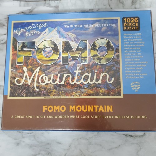 FOMO Mountain Fantasy Destination Jigsaw Puzzle 1,026 Pieces - Picture 2 of 5