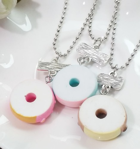 Juego de Collares Colgantes BEST FRIENDS 2/3/6/7 BFF Amistad Corazones Animales Alimentos - Imagen 63 de 87