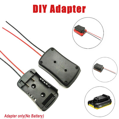 For Black&Decker/For Porter Cable/For Stanley Battery Dock Power DIY Adapter