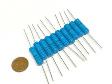 10 Pack 1.1 ohm 1R1 Metal Oxide Film Resistor 5W 5 Watt  1 Tolerance 10x G168