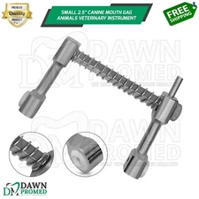 Canine Mouth Gag Small 2.5" Cat Dog Mouth Opening Veterinary Inst German Grade