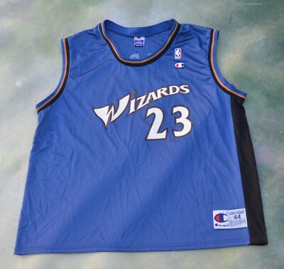 美品 Champion NBA WIZARDS 23 JORDAN Jersey Champion Washington Wizards #23 Michael Jordan Jersey | eBay