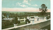 SARATOGA SPRINGS, NEW YORK-ROSE GARDEN AT YADDO-PRE1920-#3411-(NY-S#2)