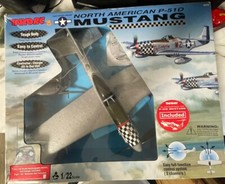Buy Vintage Toys like Taiyo NOS NORTH AMERICAN P51D Mustang 1/22 Scale Radio from eBay