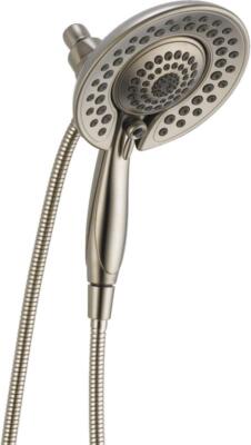 Delta In2ition Handheld Shower Head 5-Setting Stainless-Certified Refurbished