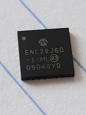5pcs ENC28J60-I/ML IC - Microchip #2/18