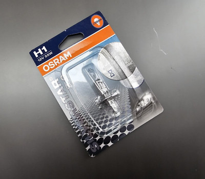2x Genuine OSRAM Silverstar 2.0 Bulb High Beam H1 12V 55W 64150SV2-01