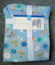 Women's Pajamas Size Medium Hanukkah 2 Piece Family Sleep Set
