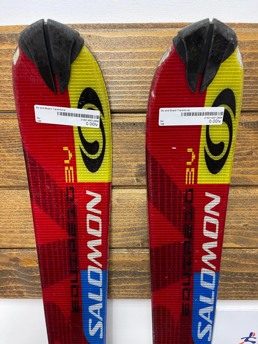Salomon Equipe 10 3V 168 cm Ski + Salomon S810 Ti Bindings Adventure Monocoque