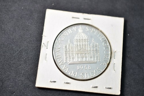 1958 MEDAGLIA CITTÀ DEL VATICANO-PIO XII - Foto 2 di 7