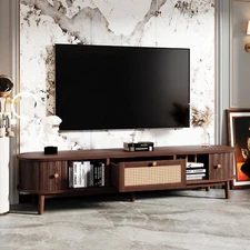 TV Stand Entertainment Center TV Media Console with Drawer for TVs up to 75''