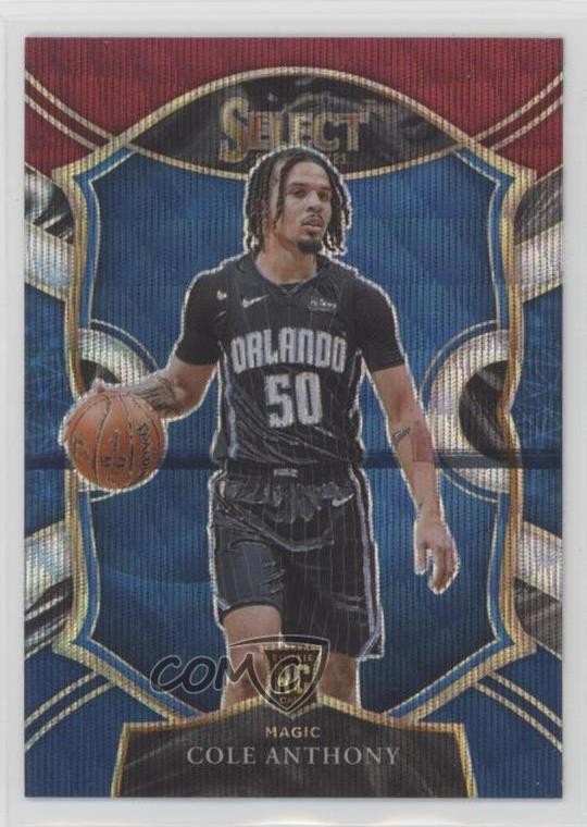 2020-21 Panini Select Concourse Tri-Color Prizm Cole Anthony #75 uk2