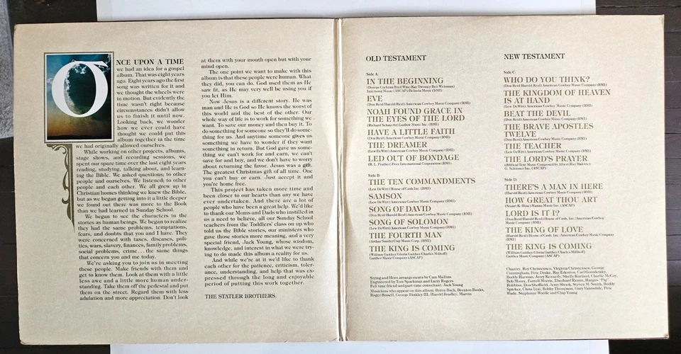 Vintage 11 LP Lot #AIU: Country Folk Christian Sacred Gospel VG or Better Vinyl - Image 3 of 4