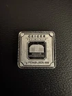 1 gram .999 Silver Bar Geiger, Loose