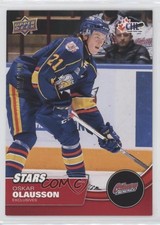 2021-22 Upper Deck CHL Stars Exclusives 92/100 Oskar Olausson #345 0nr3