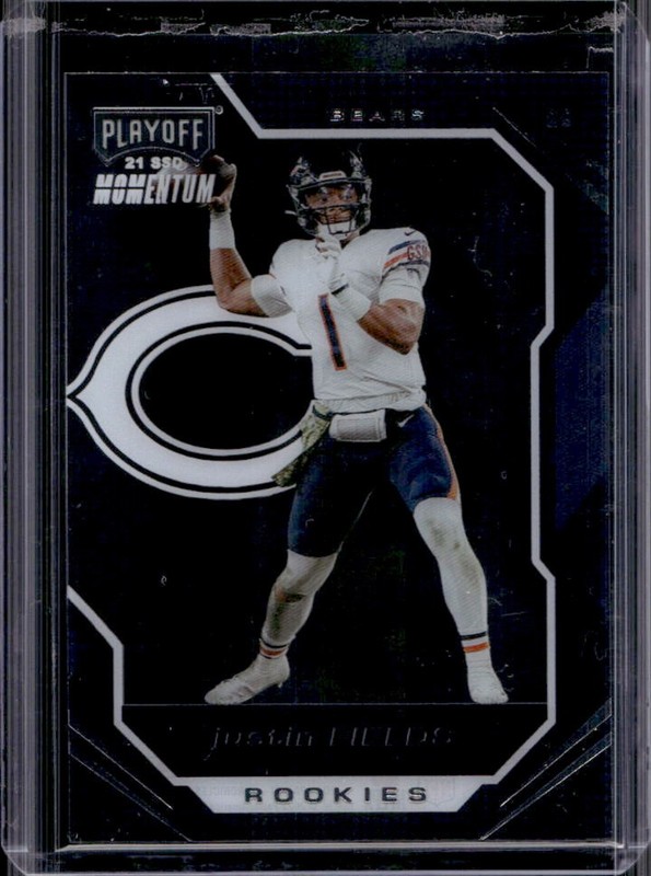 2021 Chronicles Justin Fields Playoff Momentum Rookies RC #PMR-8 Bears