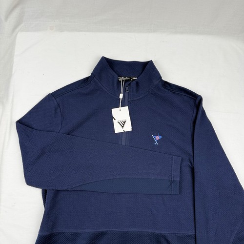 PULL MARATHON HOMME LEVELWEAR, TAILLE : M, COULEUR : MARINE Neuf avec étiquettes - Photo 2/7