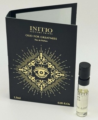 Initio Parfums Prives Oud For Greatness Eau De Parfum, Spray, 1.5 mL New