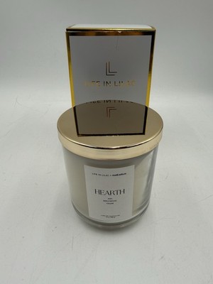 Life in Lilac Heath Candle 12 Oz Ash Birch Wood Cedar New in Box