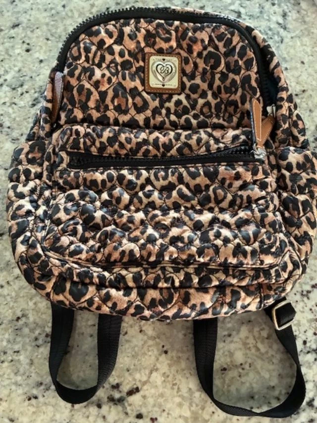 Retired Brighton Kingston Small Backpack Brighton Backpack Handbags & Bags Nylon Exterior for Women  main image 3