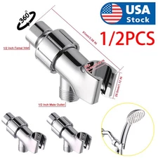 Universal Shower Head Holder Wall-mounted Adjustable Shower Arm Bracket Handheld