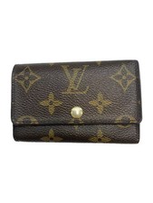 LOUIS VUITTON Multicle 6 Monogram BRW Leather BRW Men's M62630