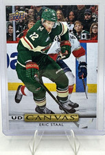 Eric Staal 2019-20 Upper Deck Series 1 Hockey - UD Canvas Card# C58