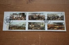 GB 2015 Battle of Waterloo, Stamps on Piece, Used, ex FDC