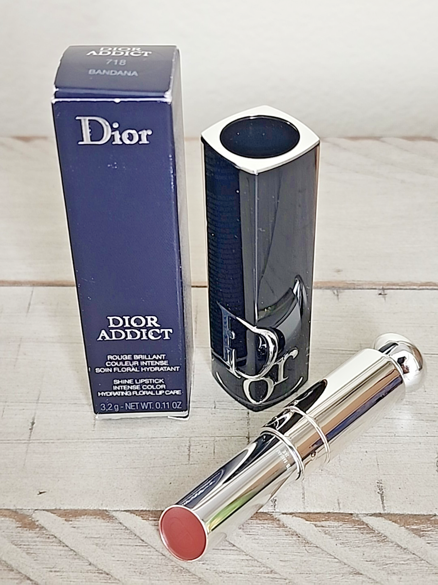 DIOR ADDICT Shine Lipstick Intense Color Hydrating Floral Lip Care