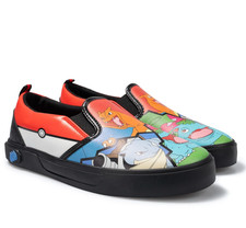 Pok mon The Original Four Types Slip On Shoe Kids Boys Tennis Sneaker Size 3 5