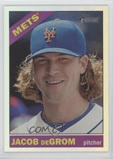 2015 Topps Heritage Retail Chrome Foil Jacob deGrom #THC-429