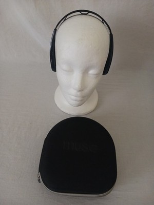 MUSE MU-02 Meditation Brain Sensing Headband Black Stress Relief Meditation EUC